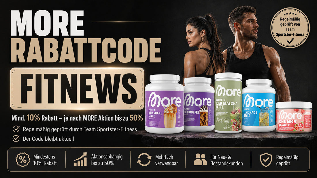 More Nutrition Rabattcode: Bis zu 50% sparen