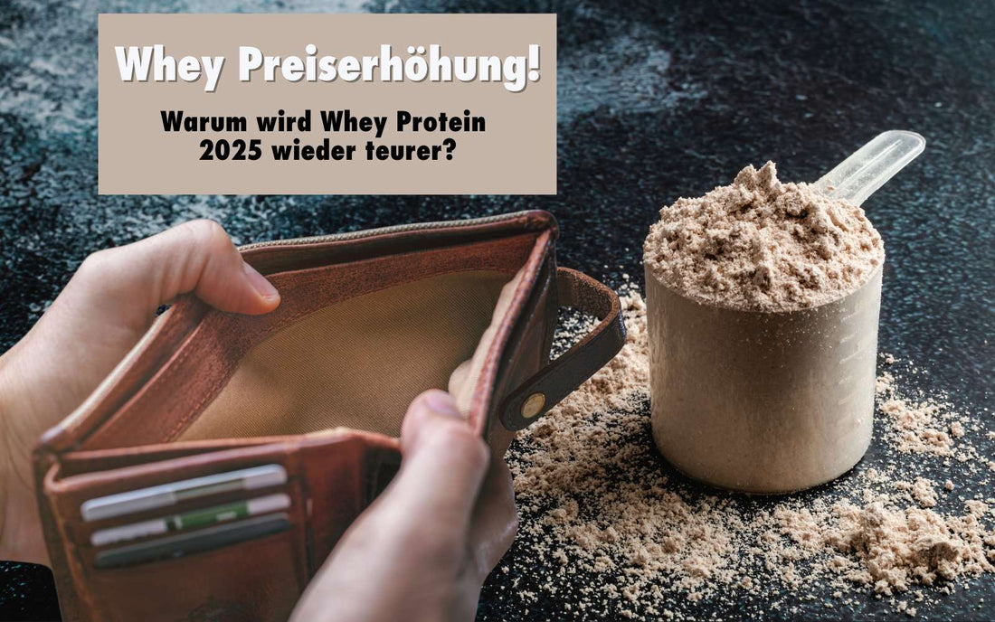 Whey Protein Preiserhöhung 2026 – Warum steigen die Preise weiter?