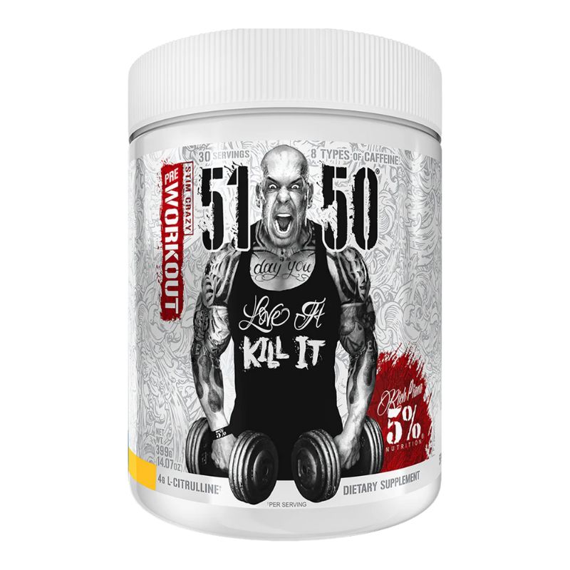 5% Nutrition-Rich Piana 5150 Pre-Workout Booster Tropical Rage