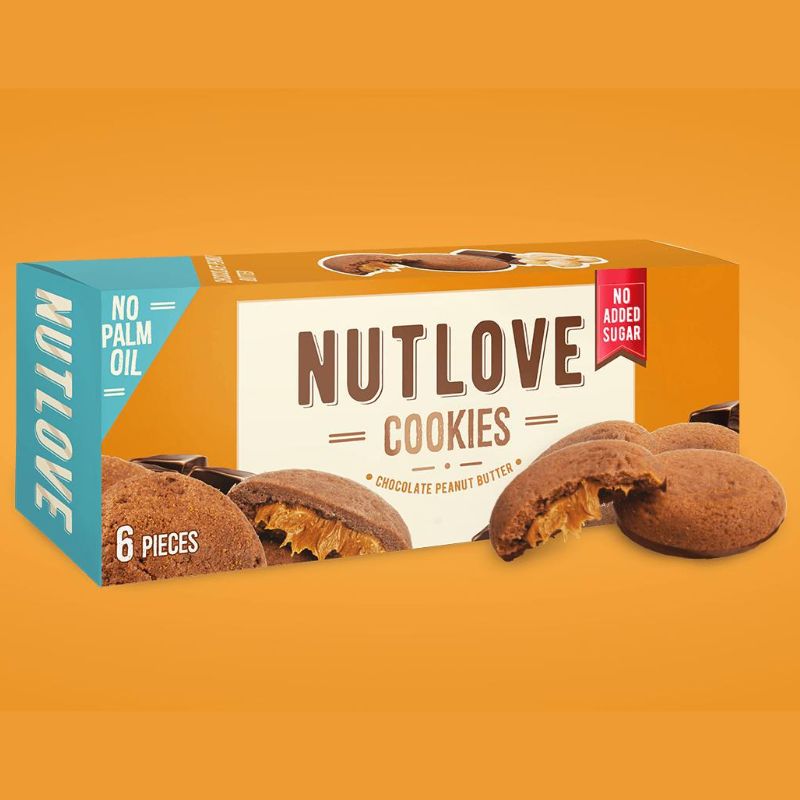 All Nutrition Nutlove Cookies Chocolate Peanut Butter (MHD 03/24)