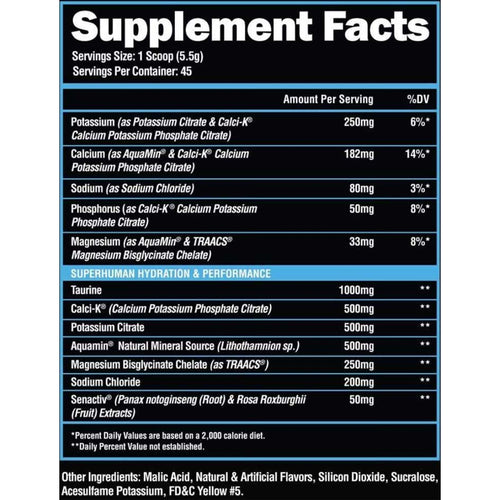 Alpha Lion Superhuman Hydration 247,5g (MHD-Ausverkauf)