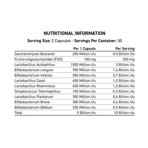 Applied Nutrition Probiotic 60 caps