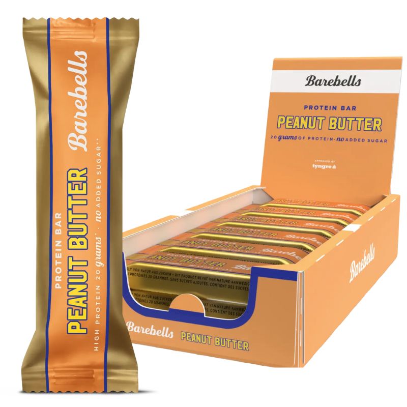 Barebells Protein Bar 12 x 55 g BOX Peanutbutter