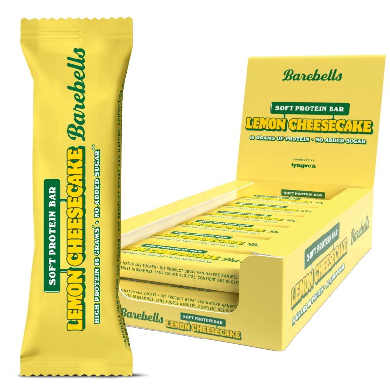 Barebells Soft Protein Bar 12 x 55g BOX Lemon Cheesecake