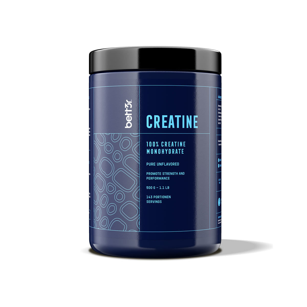 bett3r Creatine Monohydrate 500 g