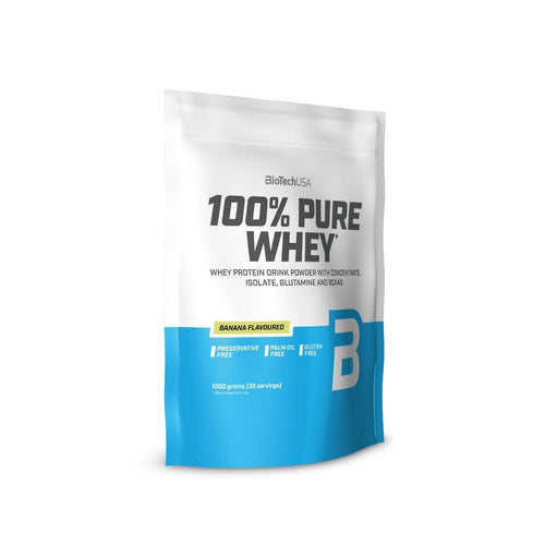 BioTechUSA 100% Pure Whey 1000g Banana