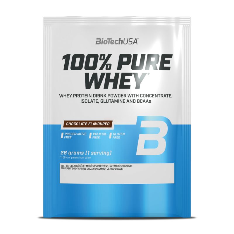 BioTechUSA 100% Pure Whey Probe, 28g Beutel Chocolate