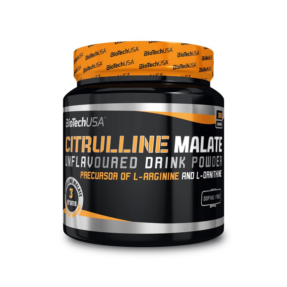 BioTechUSA Citrulline Malate, 300g Dose Green Apple