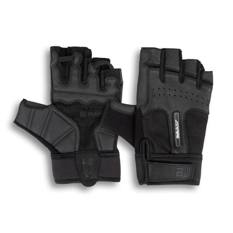BiotechUSA Gewichtheberhandschuh Toronto, Leder, Schwarz