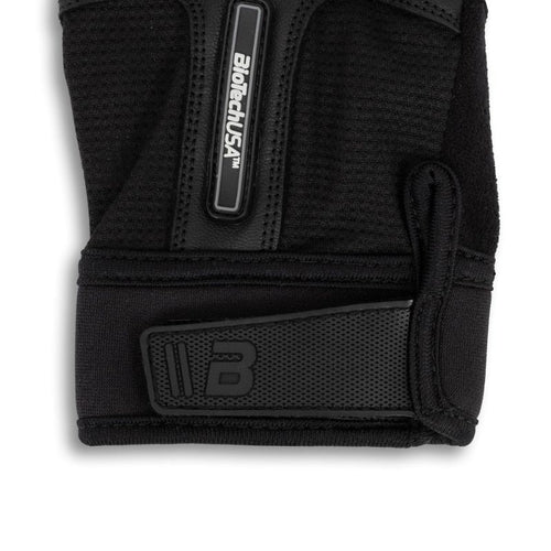BiotechUSA Gewichtheberhandschuh Toronto, Leder, Schwarz