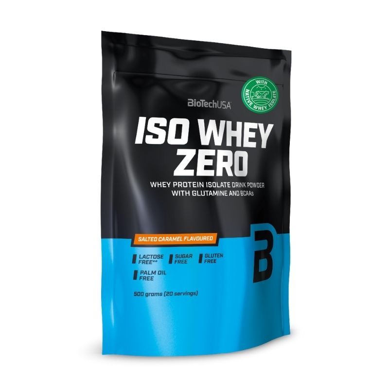 BioTechUSA Iso Whey Zero 454g Beutel Salted Caramel