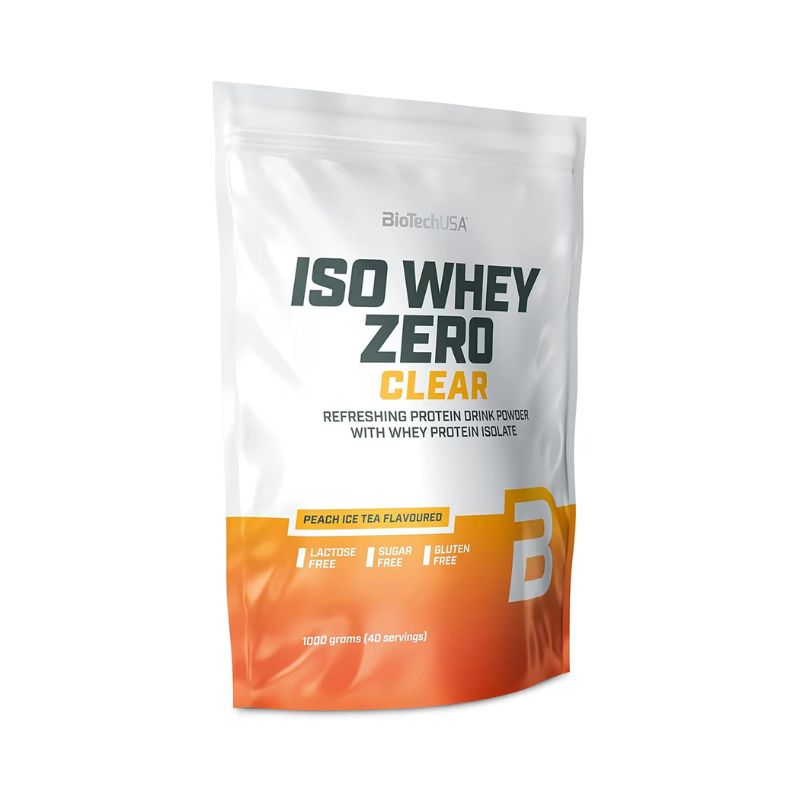 BioTechUSA Iso Whey Zero Clear 1000g Ice Tea Peach
