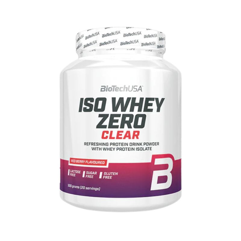 BioTechUSA Iso Whey Zero Clear 500g Red Berry