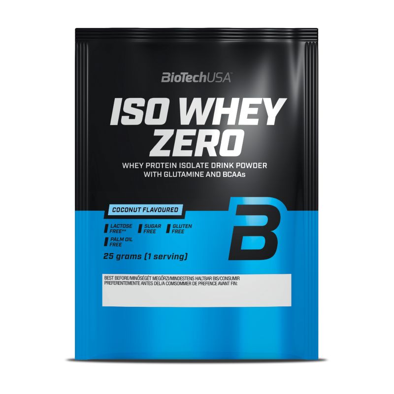 BioTechUSA Iso Whey Zero Probe, 25g Beutel Coconut