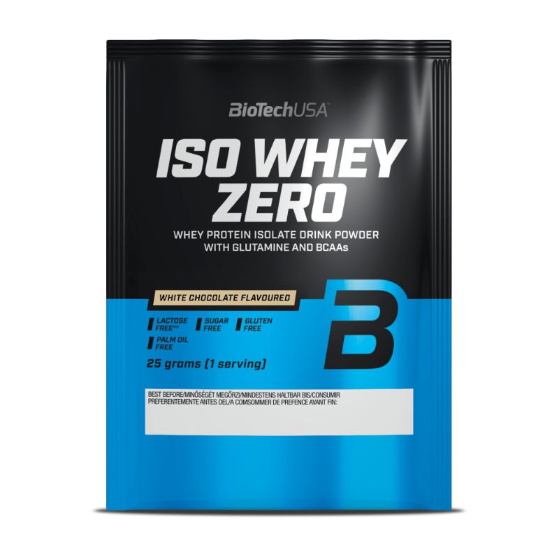 BioTechUSA Iso Whey Zero Probe, 25g Beutel White Chocolate