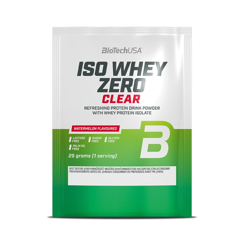 BioTechUSA Iso Whey Zero Clear Probe, 25g Beutel Watermelon