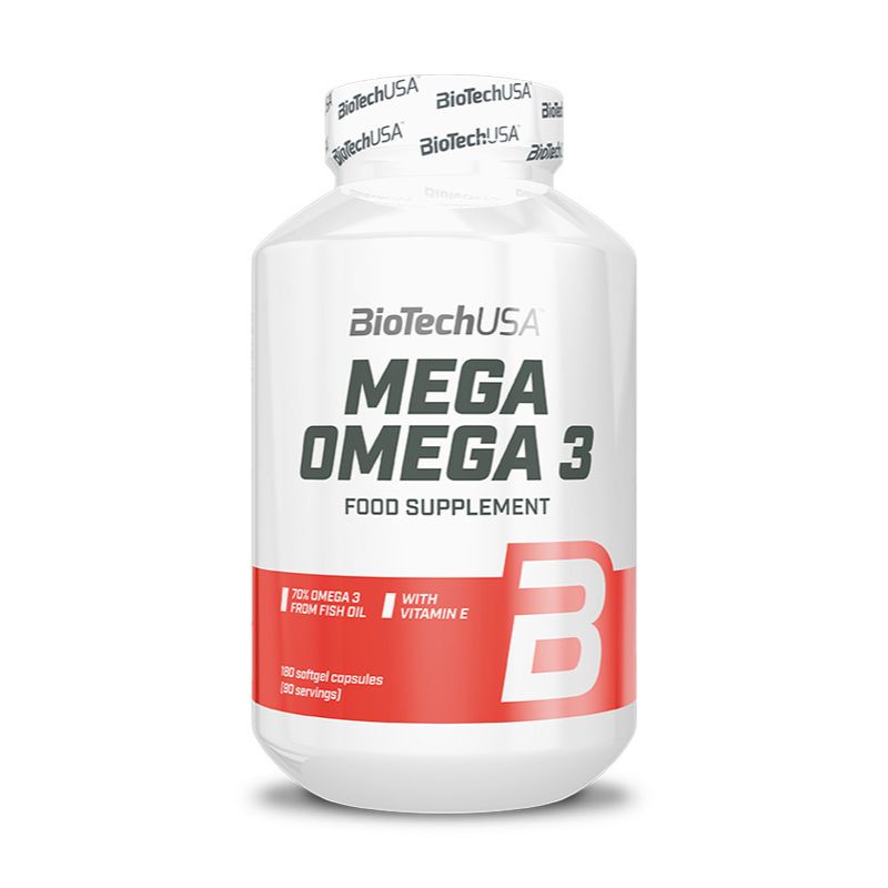 BioTechUSA Mega Omega 3 180 Kapseln