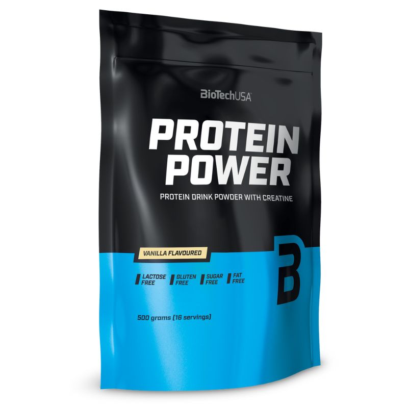 BioTechUSA Protein Power 500 g Vanilla