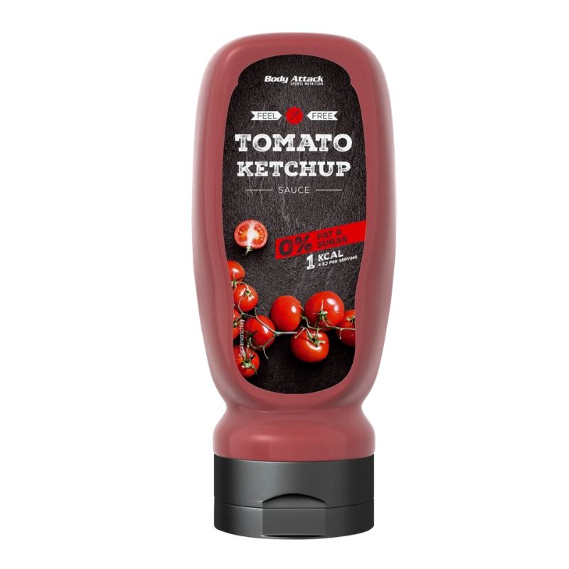 Body Attack 0% Low Carb Sauce Tomato Ketchup
