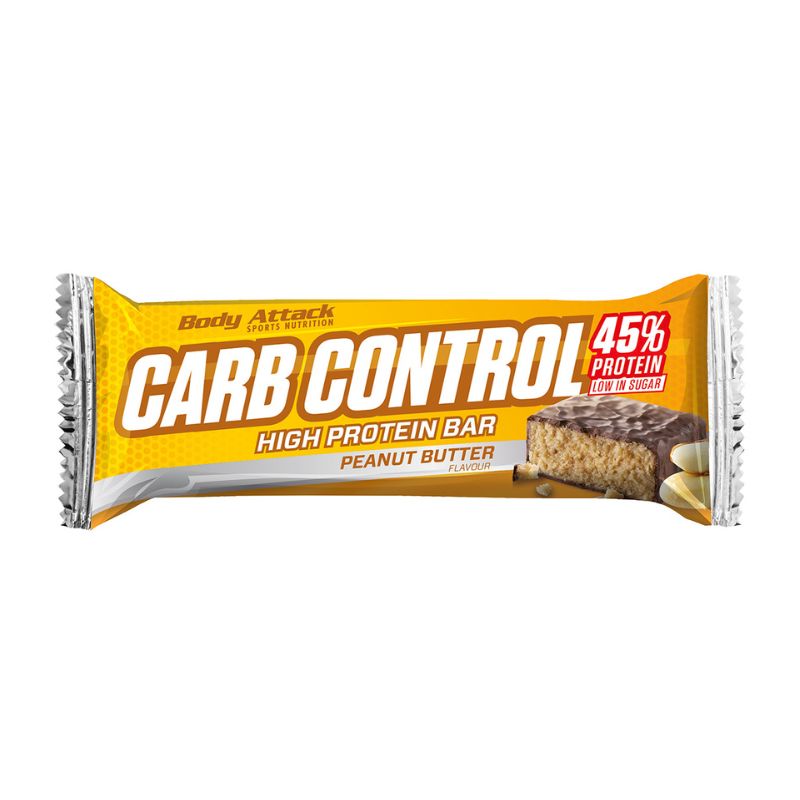Body Attack Carb Control Proteinriegel (100g) 100 g Riegel Peanut Butter