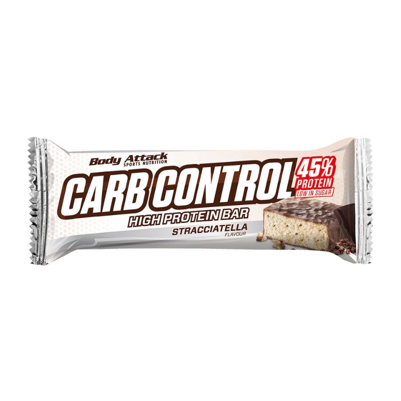 Body Attack Carb Control Proteinriegel (100g) 100 g Riegel Stracciatella