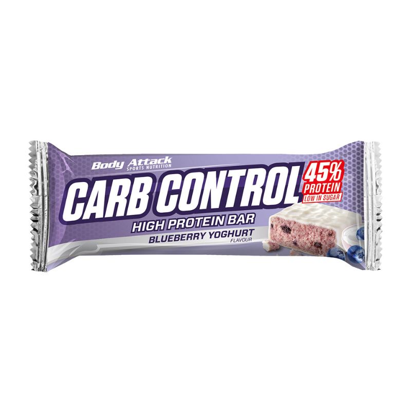 Body Attack Carb Control Proteinriegel (100g) 15 x 100 g BOX Blueberry Yoghurt