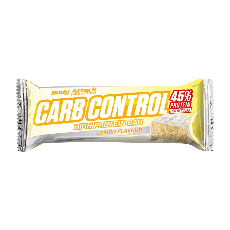 Body Attack Carb Control Proteinriegel (100g) 15 x 100 g BOX Lemon Quark