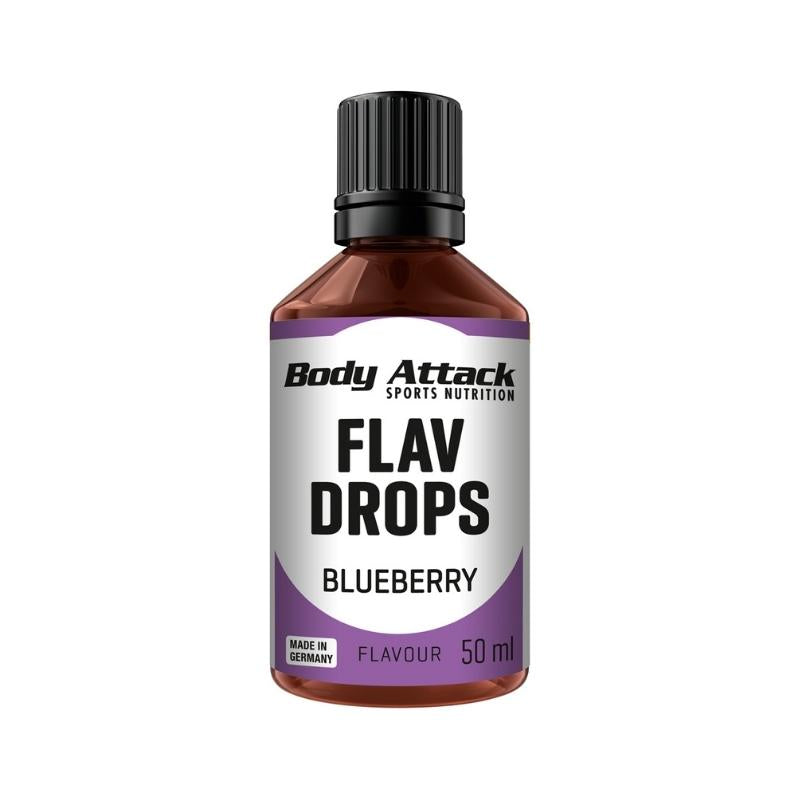 Body Attack Flav Drops (50ml) Blueberry
