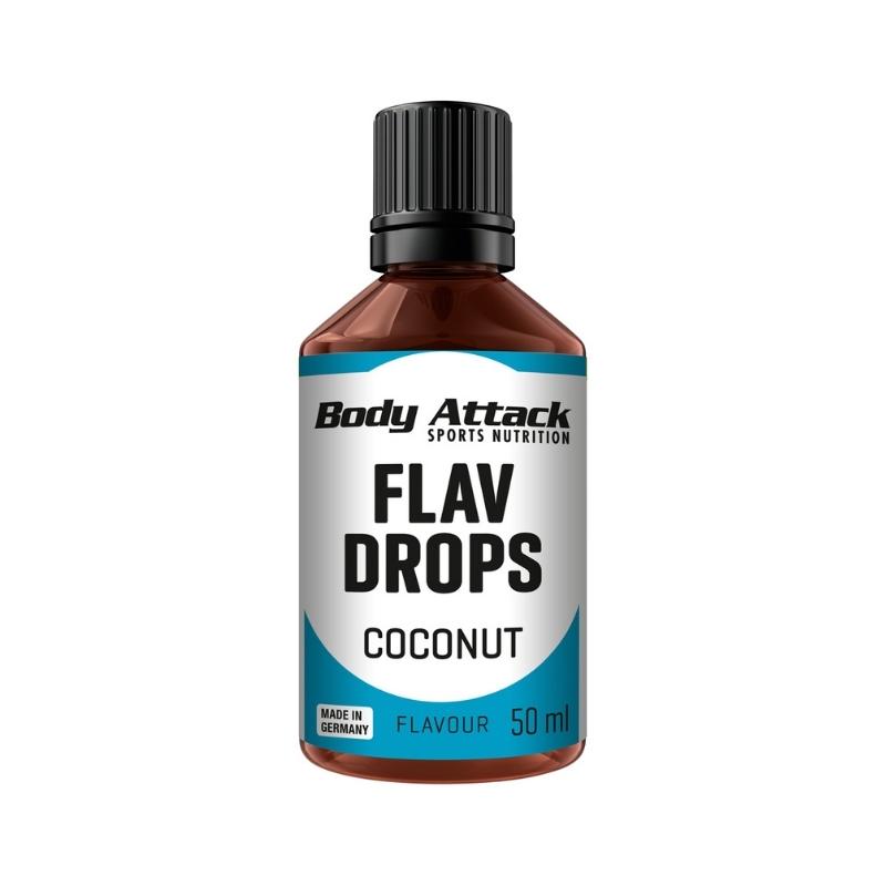 Body Attack Flav Drops (50ml) Coconut