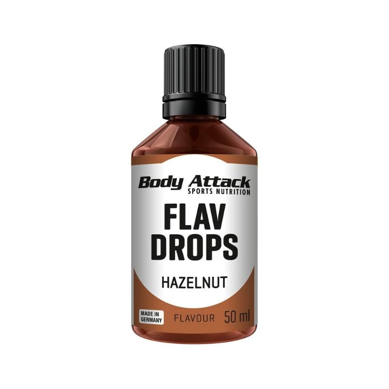 Body Attack Flav Drops (50ml) Hazelnut