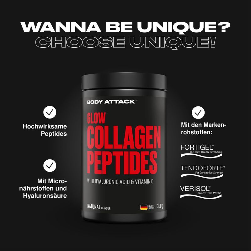 Body Attack Glow Collagen Peptides