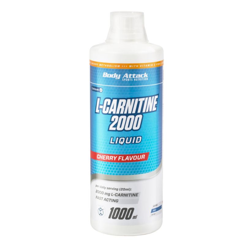 Body Attack L-Carnitine Liquid 2000 Cherry 1000ml