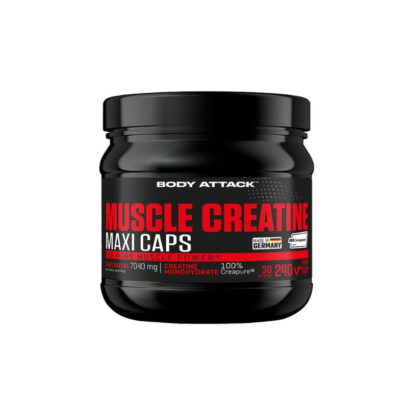 Body Attack Muscle Creatin (Creapure) 240 Maxi Caps