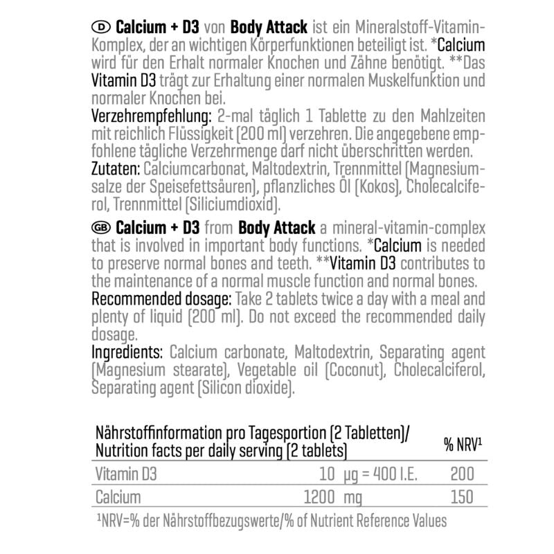 Body Attack OPC Traubenkernextrakt 60 Kapseln
