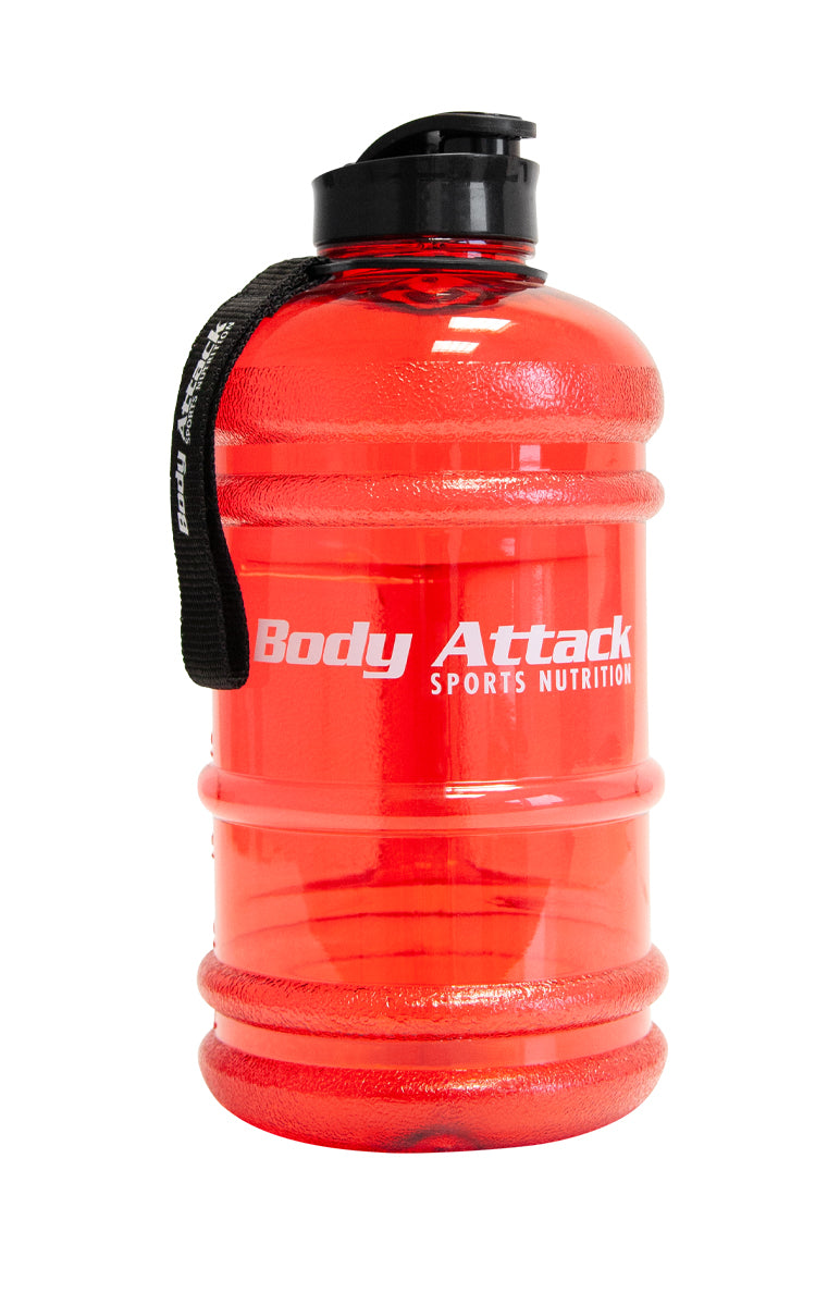 Body Attack Water Bottle XXL - 2,2 Liter Red