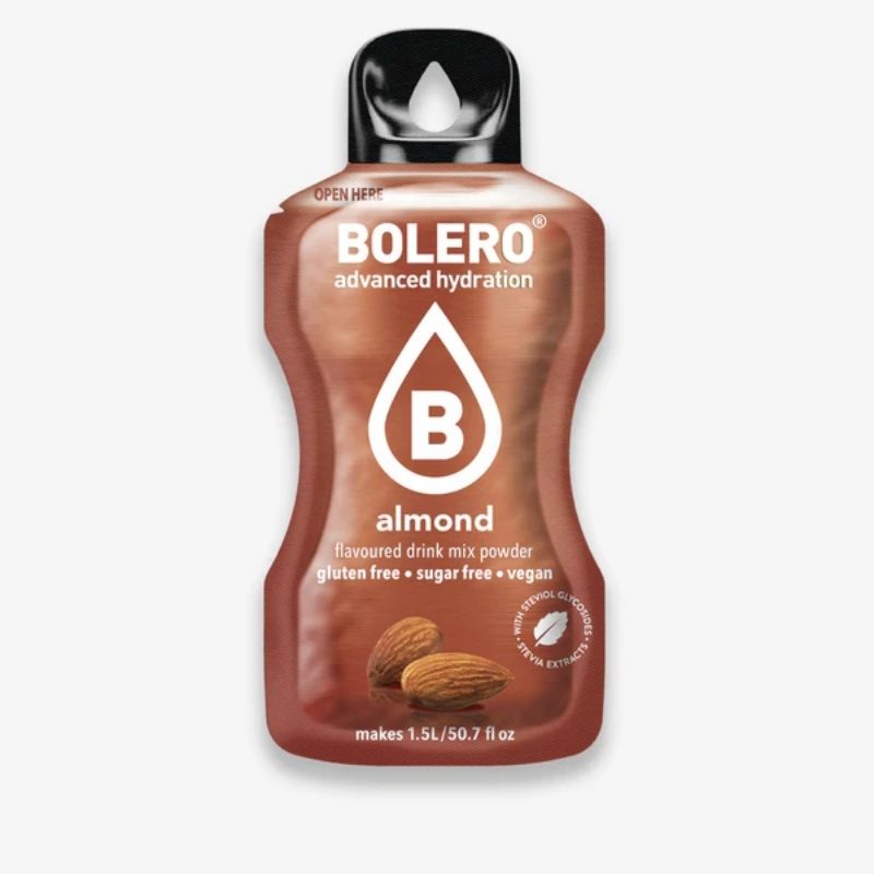 Bolero Drink GetrÃ¤nkepulver 12er BOX | 12 x 9g Almond
