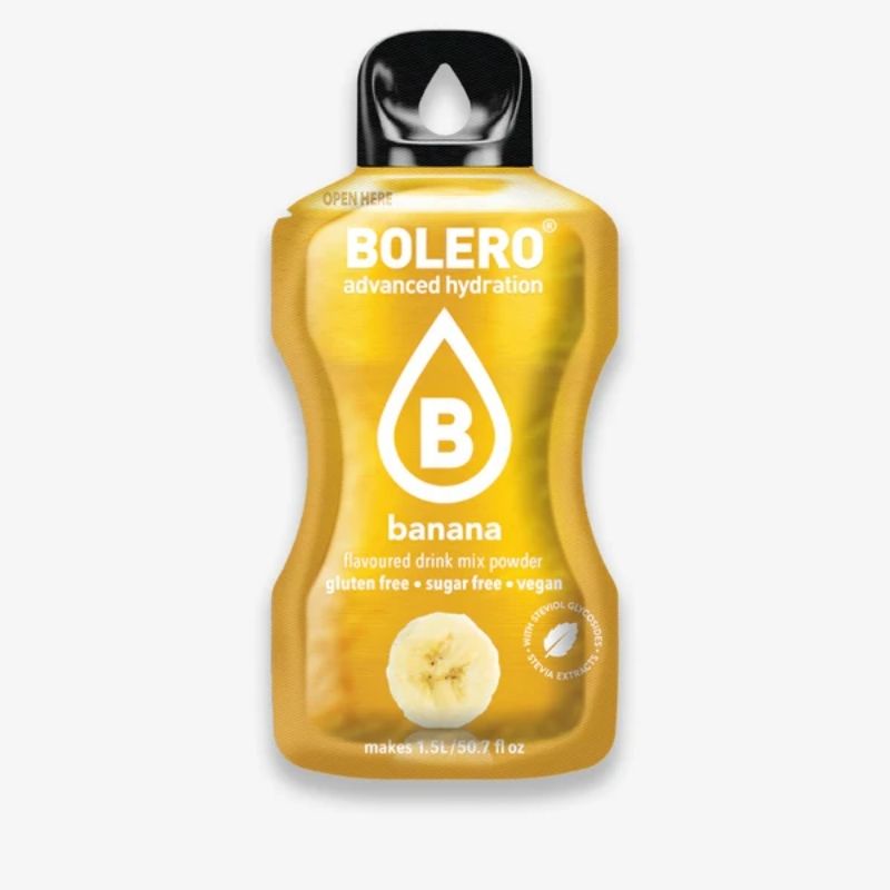 Bolero Drink GetrÃ¤nkepulver 12er BOX | 12 x 9g Banana