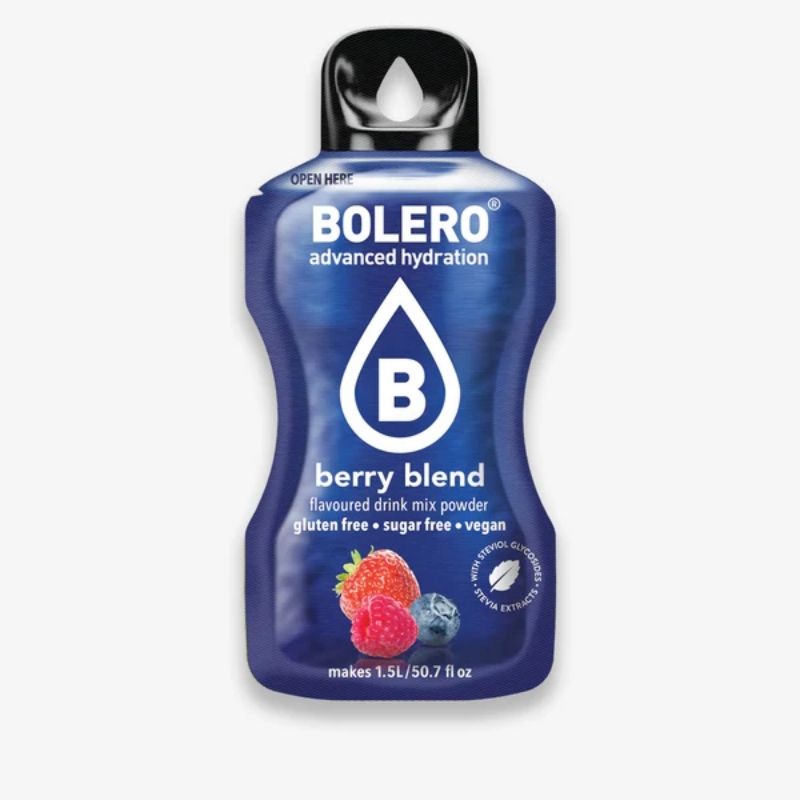 Bolero Drink GetrÃ¤nkepulver 12er BOX | 12 x 9g Berry Blend