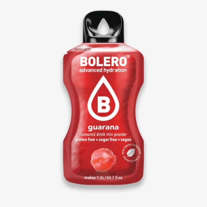Bolero Drink GetrÃ¤nkepulver 12er BOX | 12 x 9g Guarana