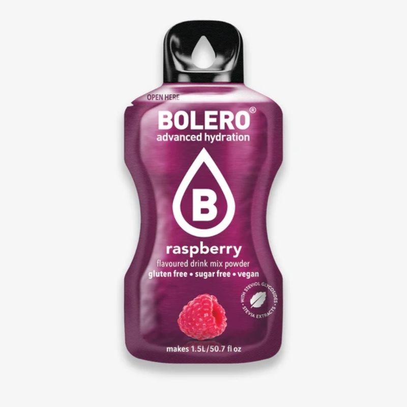Bolero Drink GetrÃ¤nkepulver 12er BOX | 12 x 9g Raspberry