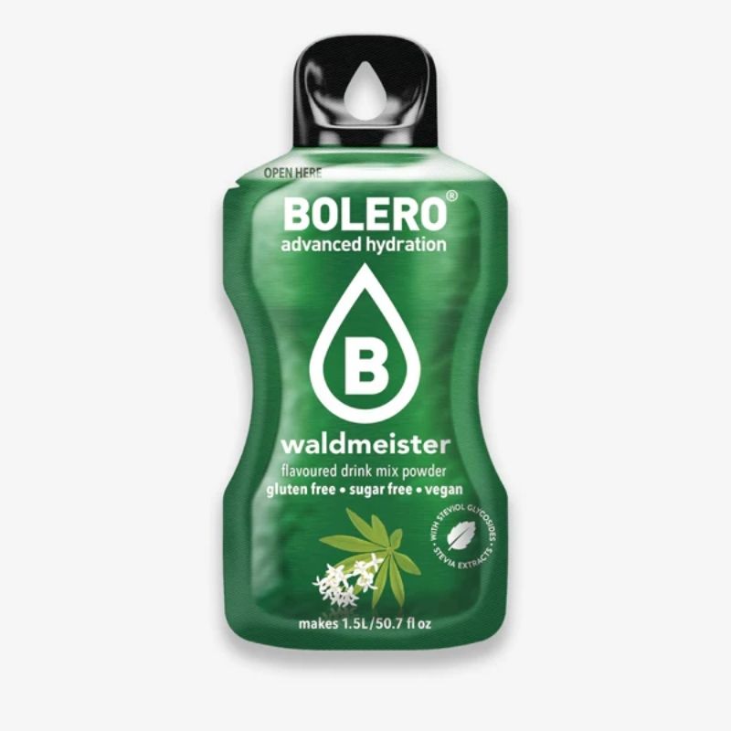Bolero Drink GetrÃ¤nkepulver 12er BOX | 12 x 9g Woodruff