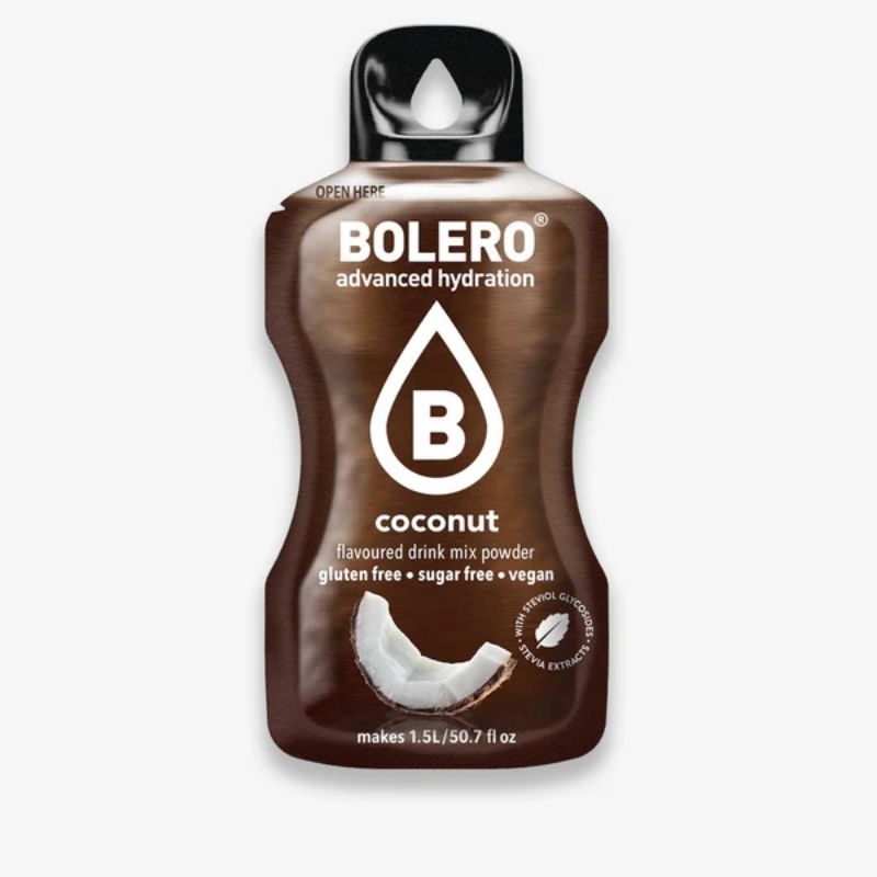Bolero Drink GetrÃ¤nkepulver 24er BOX | 24 x 9g Coconut