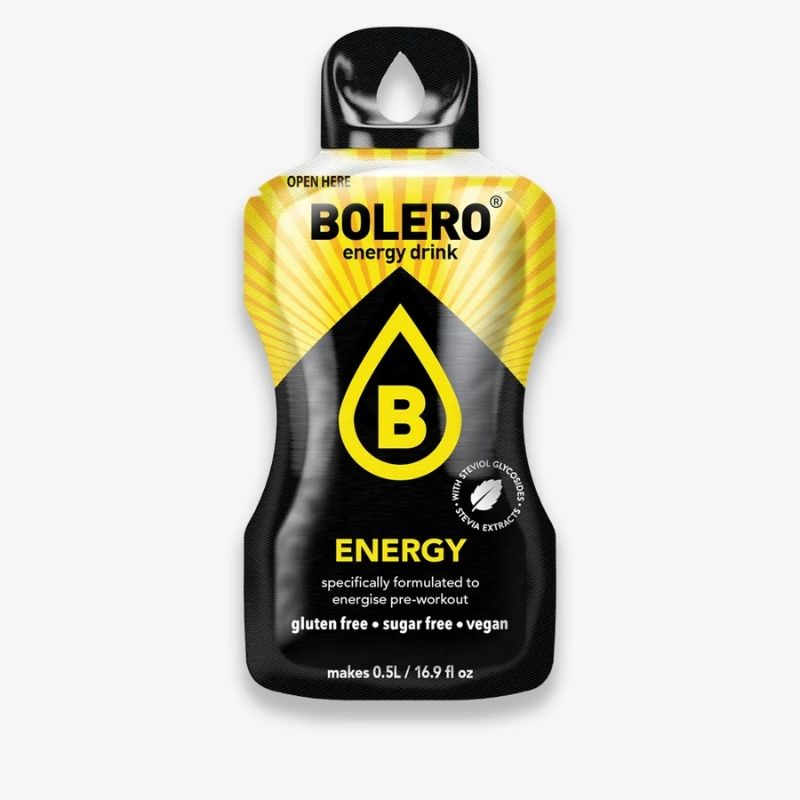 Bolero Drink GetrÃ¤nkepulver 24er BOX | 24 x 9g Energy