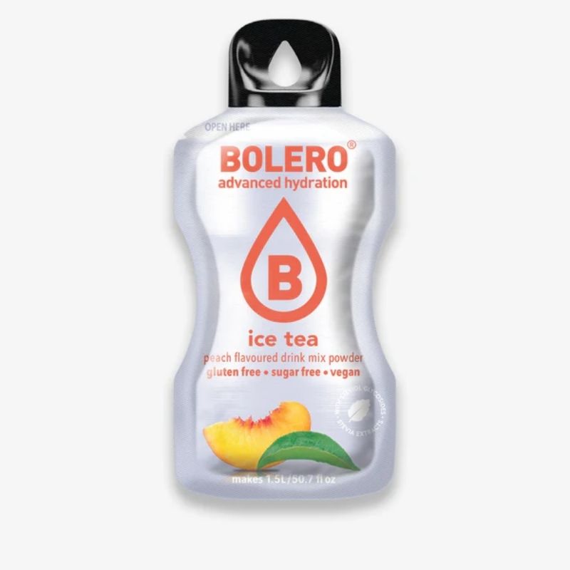 Bolero Drink GetrÃ¤nkepulver 24er BOX | 24 x 9g Ice Tea Pfirsich