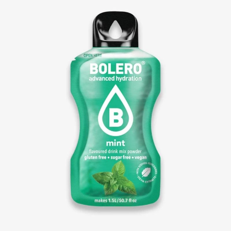 Bolero Drink GetrÃ¤nkepulver 24er BOX | 24 x 9g Mint
