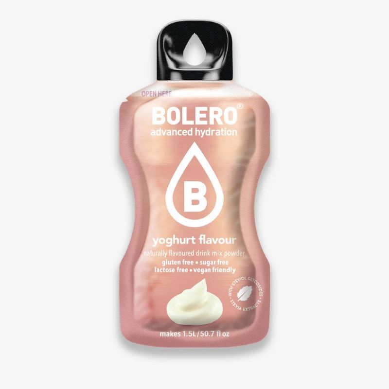 Bolero Drink GetrÃ¤nkepulver 24er BOX | 24 x 9g Yoghurt