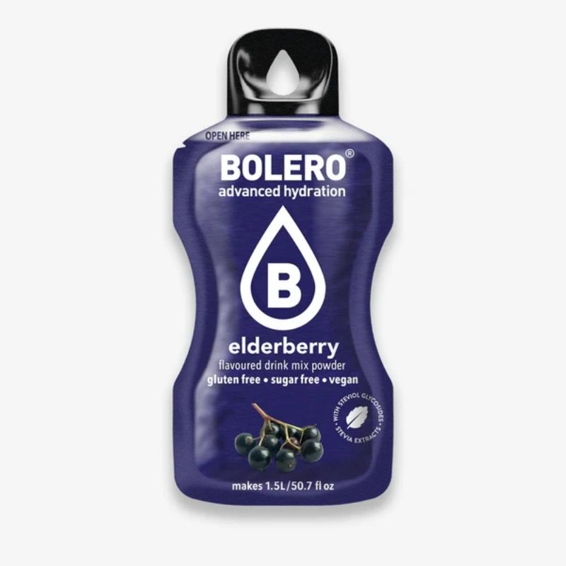 Bolero Drink GetrÃ¤nkepulver Einzelbeutel à 9g Elderberry