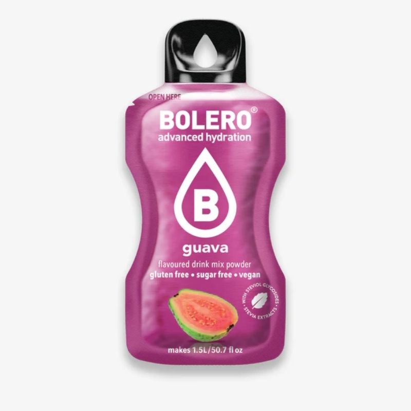 Bolero Drink GetrÃ¤nkepulver Einzelbeutel à 9g Guava