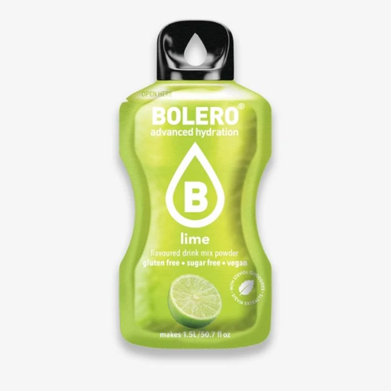 Bolero Drink GetrÃ¤nkepulver Einzelbeutel à 9g Lime