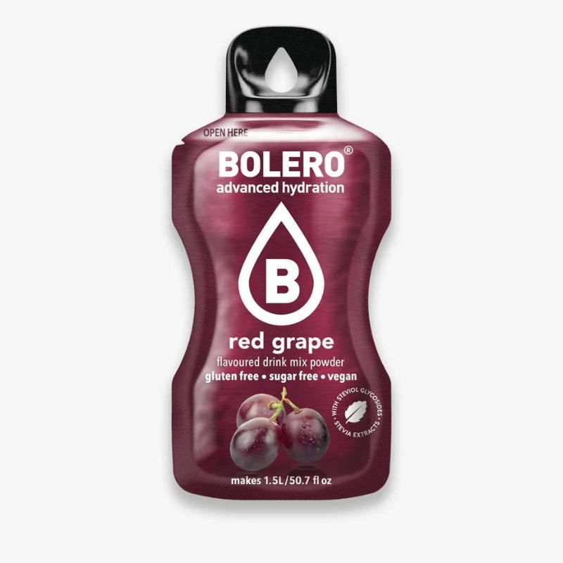 Bolero Drink GetrÃ¤nkepulver Einzelbeutel à 9g Red Grape